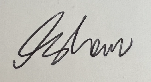 Joshua Shaw signature